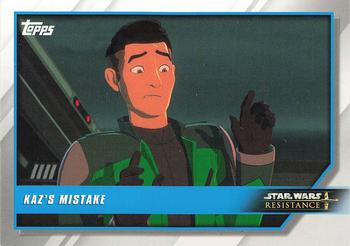 2019 Topps Star Wars: Resistance #34 Kaz's Mistake Front