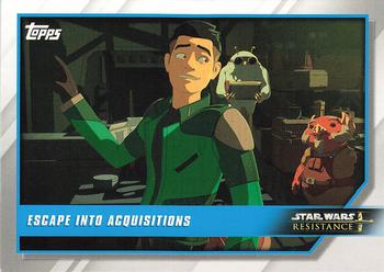2019 Topps Star Wars: Resistance #39 Escape into Acquisitions Front
