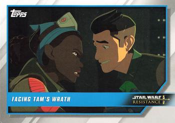 2019 Topps Star Wars: Resistance #41 Facing Tam's Wrath Front