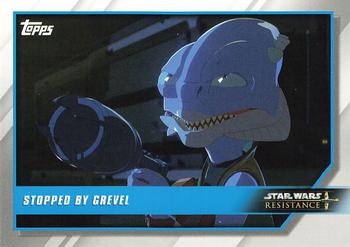 2019 Topps Star Wars: Resistance #42 Stopped by Grevel Front