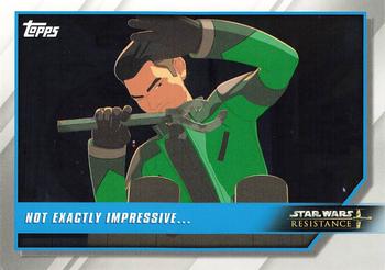 2019 Topps Star Wars: Resistance #51 Not Exactly Impressive… Front