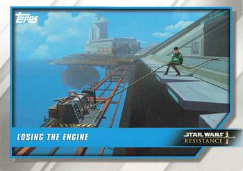 2019 Topps Star Wars: Resistance #52 Losing the Engine Front
