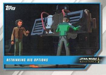 2019 Topps Star Wars: Resistance #53 Rethinking his Options Front
