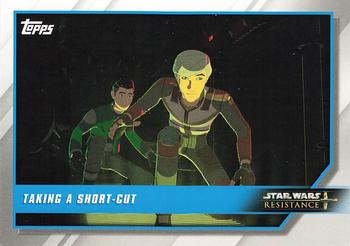 2019 Topps Star Wars: Resistance #55 Taking a Short-Cut Front