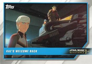 2019 Topps Star Wars: Resistance #60 Kaz's Welcome Back Front
