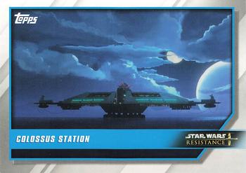 2019 Topps Star Wars: Resistance #73 Colossus Station Front