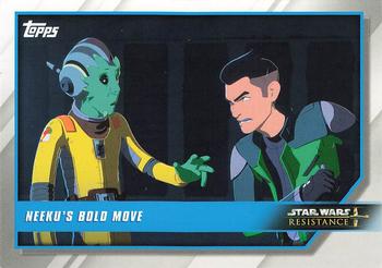 2019 Topps Star Wars: Resistance #81 Neeku's Bold Move Front