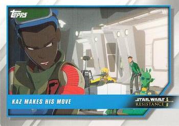 2019 Topps Star Wars: Resistance #82 Kaz Makes His Move Front