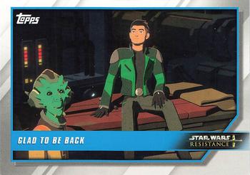 2019 Topps Star Wars: Resistance #90 Glad to be Back Front