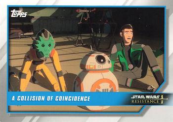 2019 Topps Star Wars: Resistance #93 A Collision of Coincidence Front