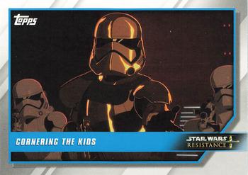 2019 Topps Star Wars: Resistance #98 Cornering the Kids Front