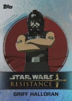 2019 Topps Star Wars: Resistance - Characters #13 Griff Halloran Front
