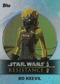2019 Topps Star Wars: Resistance - Characters #16 Bo Keevil Front