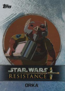 2019 Topps Star Wars: Resistance - Characters #24 Orka Front