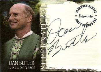 2006 Inkworks Supernatural Season 1 - Autographs #A-5 Dan Butler Front