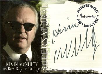 2006 Inkworks Supernatural Season 1 - Autographs #A-7 Kevin McNulty Front