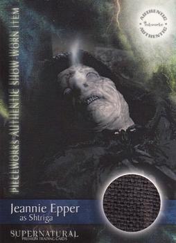 2006 Inkworks Supernatural Season 1 - Pieceworks #PW-12 Jeannie Epper Front