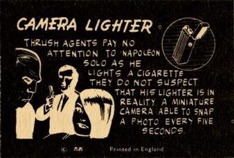 1967 A&BC The Girl from U.N.C.L.E. #NNO Camera Lighter Back