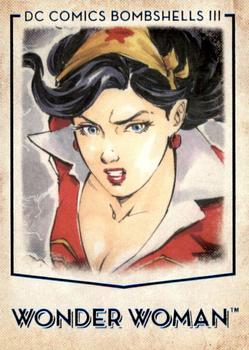 2019 Cryptozoic DC Bombshells Series 3 #02 Wonder Woman Front