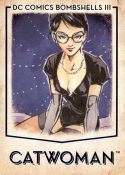 2019 Cryptozoic DC Bombshells Series 3 #03 Catwoman Front
