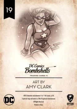 2019 Cryptozoic DC Bombshells Series 3 #19 Stargirl Back