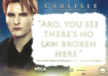 2012 NECA The Twilight Saga - Breaking Dawn Part 2 #10 Carlisle Back