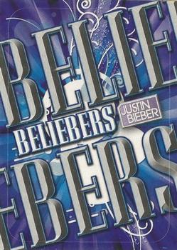 2010 Panini Justin Bieber - Stickers #NNO Beliebers Front