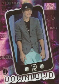 2010 Panini Justin Bieber - Downlowd #14 My Date With… Front