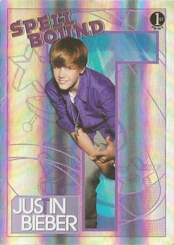 2010 Panini Justin Bieber - Spellbound #4 Justin Bieber Front
