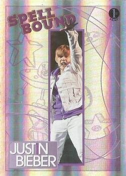 2010 Panini Justin Bieber - Spellbound #5 Justin Bieber Front