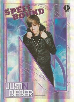 2010 Panini Justin Bieber - Spellbound #6 Justin Bieber Front