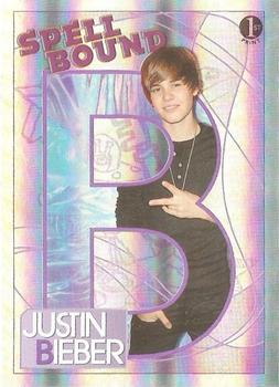 2010 Panini Justin Bieber - Spellbound #7 Justin Bieber Front