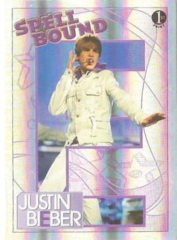 2010 Panini Justin Bieber - Spellbound #9 Justin Bieber Front