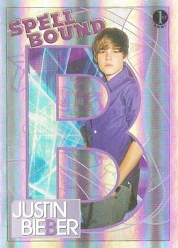 2010 Panini Justin Bieber - Spellbound #10 Justin Bieber Front