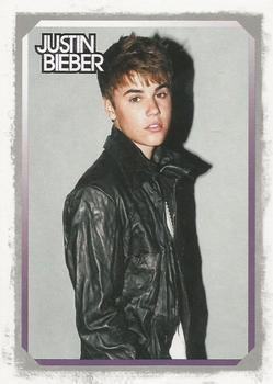 2012 Panini Justin Bieber #5 Justin isn't just an entertainer extraordinaire - he's also a culinary ambasaador. Front