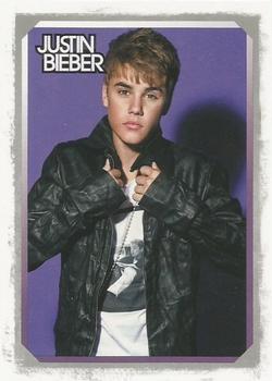 2012 Panini Justin Bieber #20 At nearly 30 million strong, Justin's followers on Twitter are more than many countries entire population. Front