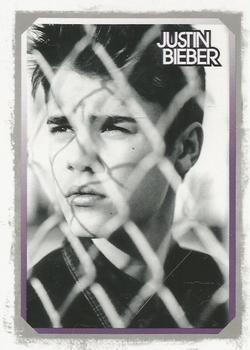 2012 Panini Justin Bieber #37 For his new album Believe, Justin enlisted the help of Rodney Jerkins... Front