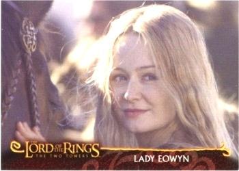 2002 Cadbury Lord of the Rings (Australia) #C10 Lady Eowyn Front