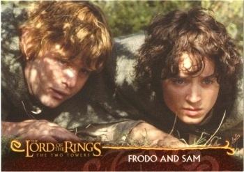 2002 Cadbury Lord of the Rings (UK) #C2 Frodo and Sam Front