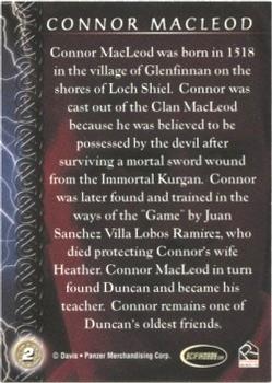 2003 Rittenhouse The Complete Highlander (TV) - Previews #2 Connor MacLeod Back
