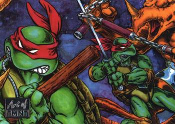 2019 Topps The Art of TMNT #7 Issue #6 Front