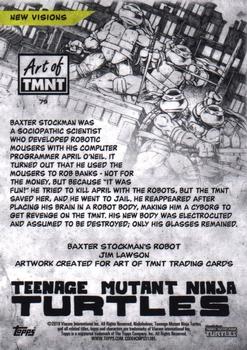2019 Topps The Art of TMNT #79 Baxter Stockman's Robot Back