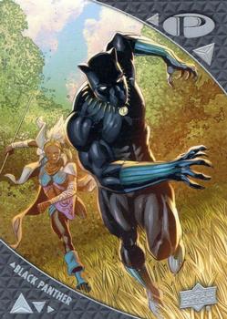 2019 Upper Deck Marvel Premier #4 Black Panther Front