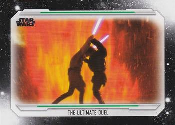 2019 Topps Star Wars Skywalker Saga #38 The Ultimate Duel Front
