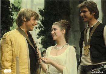 2019 Topps Star Wars Skywalker Saga #NNO Luke, Leia, & Han Front