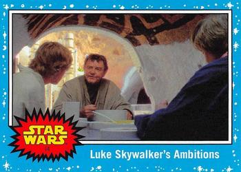 2019 Topps Star Wars Journey to Star Wars The Rise of Skywalker #14 Luke Skywalker's Ambitions Front