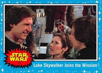 2019 Topps Star Wars Journey to Star Wars The Rise of Skywalker #28 Luke Skywalker Joins the Mission Front