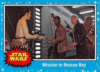 2019 Topps Star Wars Journey to Star Wars The Rise of Skywalker #36 Mission to Rescue Rey Front