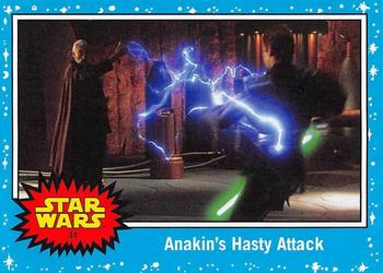 2019 Topps Star Wars Journey to Star Wars The Rise of Skywalker #44 Anakin's Hasty Attack Front