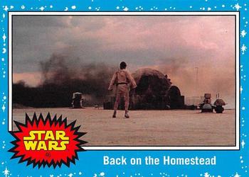 2019 Topps Star Wars Journey to Star Wars The Rise of Skywalker #46 Back on the Homestead Front